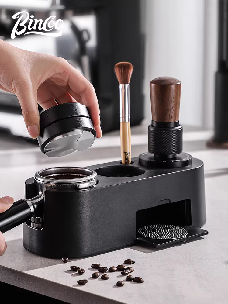 Bộ đế máy pha cà phê Bincoo, bộ phụ kiện kiểu Ý lực không đổi, bộ phân phối bột ba món kết hợp