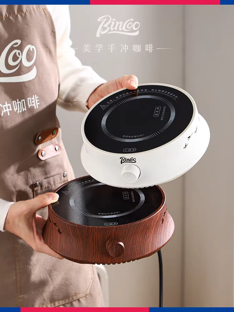 Bếp điện gốm nhỏ Bincoo, bếp điện gia dụng, bếp đun nhỏ dành cho pha cà phê moka, chuyên dùng để đun nước, máy pha cà phê êm ái.