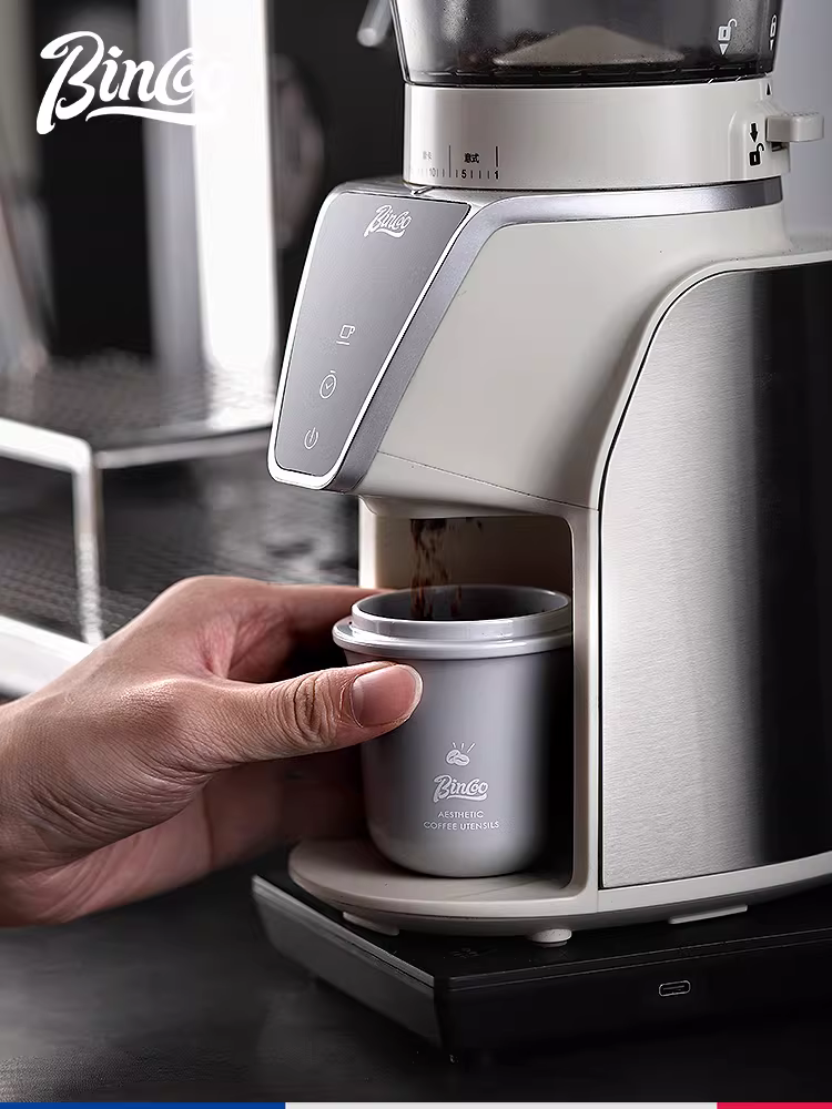 Cốc thu bã cà phê Bincoo, cốc thơm hạt cà phê, cân thu hạt cà phê kiểu đảo ngược, dụng cụ khay đựng hạt cà phê, chống bột bay, 51/58mm