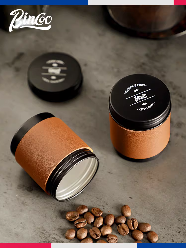Hũ đựng cà phê Bincoo mini, di động, kín hơi, nhỏ gọn, tiện dụng khi mang theo
