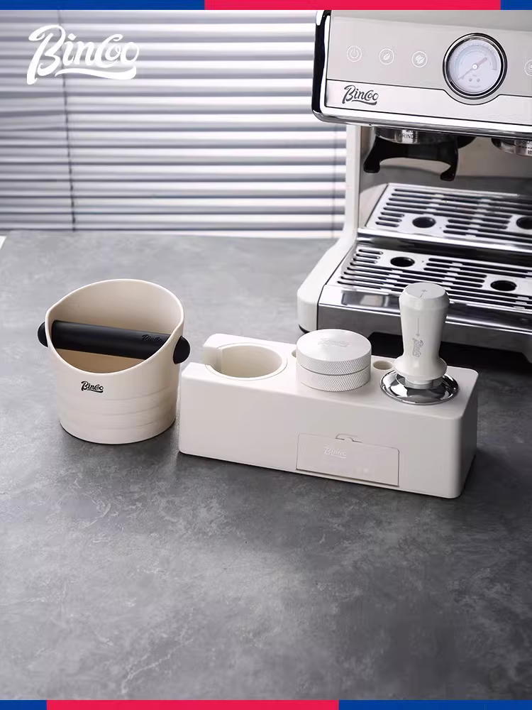 Giá đỡ tamper cà phê Bincoo đa năng, tay cầm hỗ trợ, khung đỡ, dụng cụ phân phối bột, đế đựng giấy lọc
