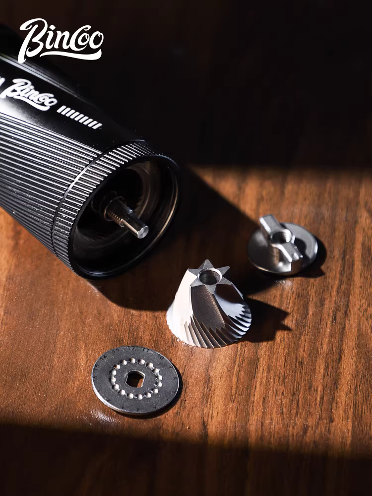 Máy xay cà phê thủ công Bincoo có rây, máy xay cà phê bằng tay, dụng cụ pha cà phê bằng tay, máy xay cà phê thủ công