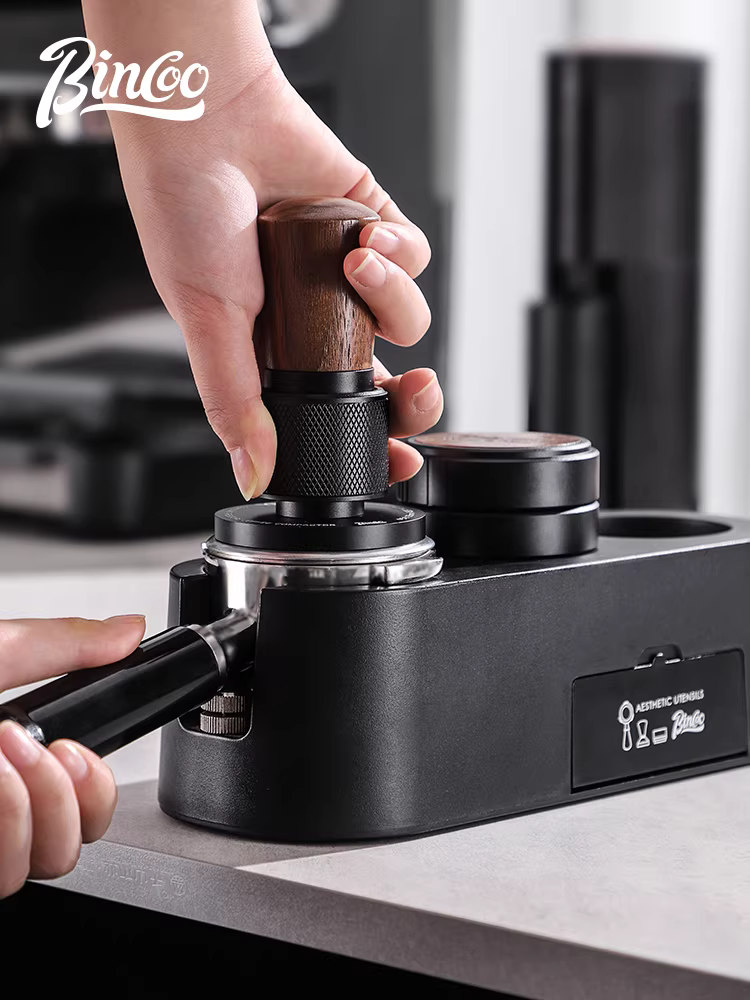 Bộ đế máy pha cà phê Bincoo, bộ phụ kiện kiểu Ý lực không đổi, bộ phân phối bột ba món kết hợp
