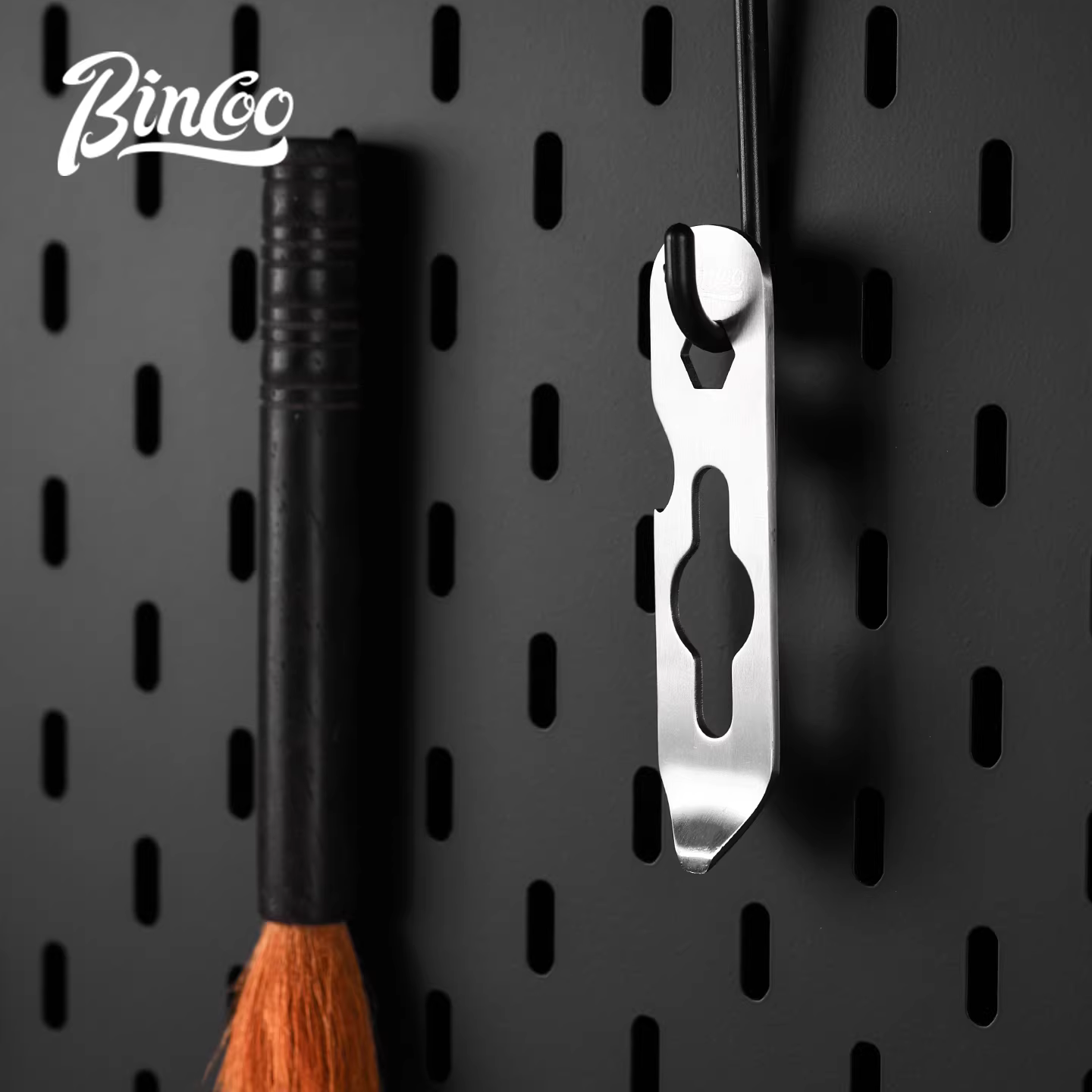 Dụng cụ tháo bát đựng bột máy pha cà phê Bincoo, phụ kiện tách rời đa chức năng bằng thép không gỉ đa năng