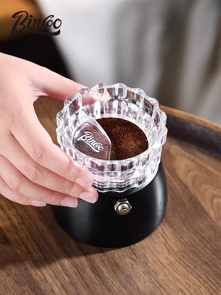 Bộ pha cà phê Bincoo Moka, máy pha cà phê gia dụng nhỏ gọn, bếp điện gốm, bộ dụng cụ pha cà phê thủ công, đồ dùng pha cà phê