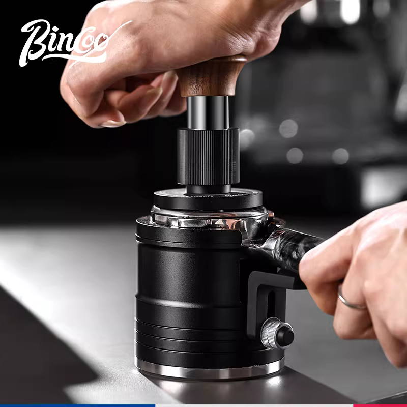 Giá đỡ, đế giữ tay cầm máy pha cà phê Bincoo, dụng cụ phân phối bột cà phê 51/58mm