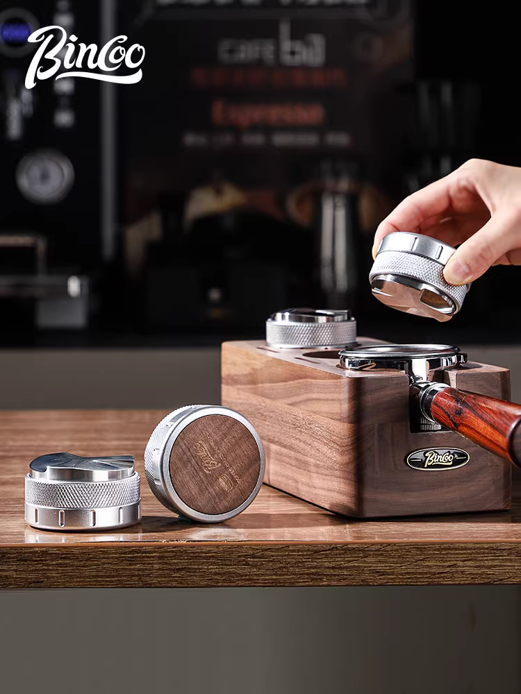 Bộ dụng cụ pha cà phê Bincoo 51/58mm đa năng, bộ chổi quét bột ba chiều, tay cầm kiểu Ý, phụ kiện pha cà phê