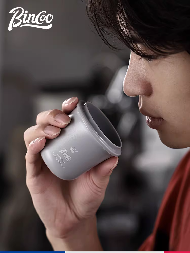Cốc thu bã cà phê Bincoo, cốc thơm hạt cà phê, cân thu hạt cà phê kiểu đảo ngược, dụng cụ khay đựng hạt cà phê, chống bột bay, 51/58mm