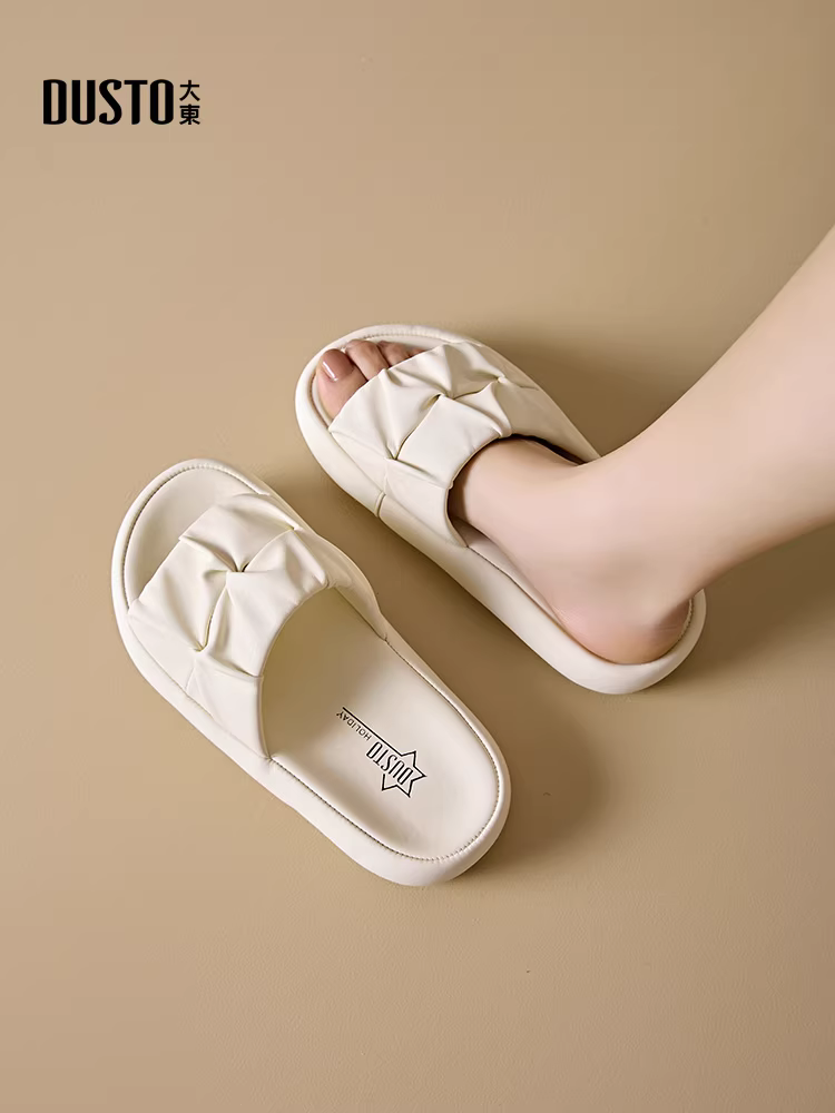 Dép chống trơn Dadong dành cho nữ, đi ngoài trời mùa hè, dép đế dày đa năng kiểu mới mùa hè 2025, giày đi biển.