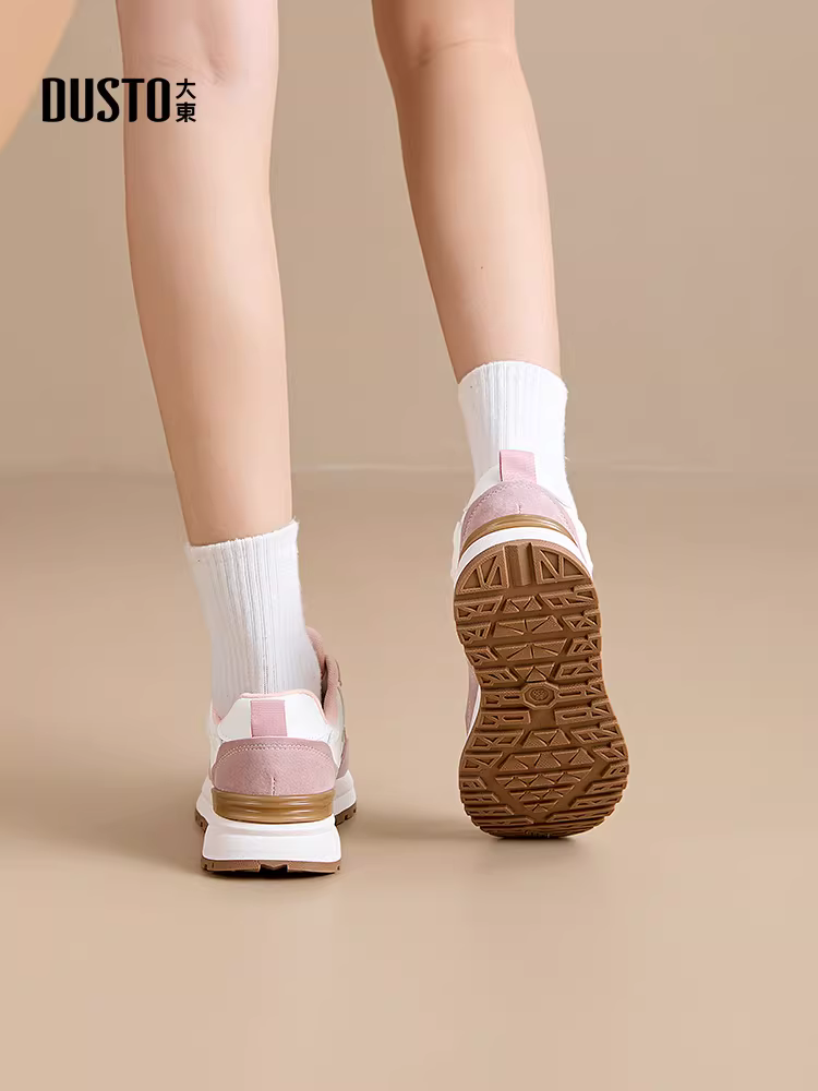 Giày Dadong siêu hot đế dày dành cho nữ 2025 kiểu mới hot mùa thu đông, giày thể thao, giày bố nữ