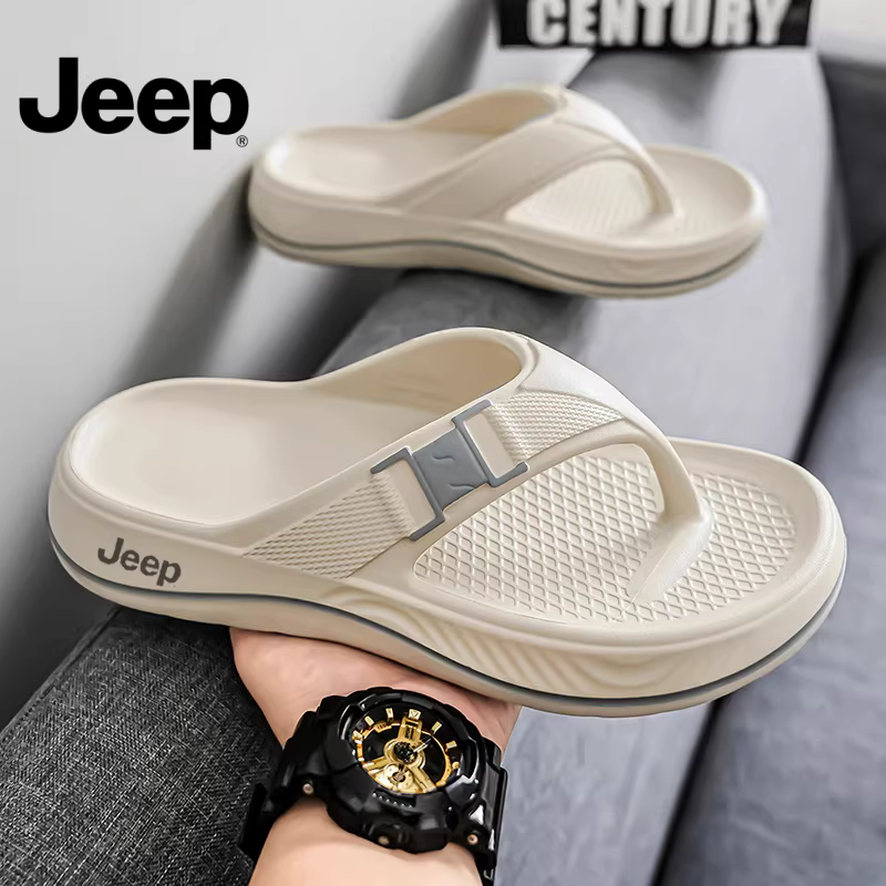 Dép đi ngoài trời mùa hè dành cho nam JEEP 2025 Dép thể thao nam mới mùa hè Dép xỏ ngón chống trượt