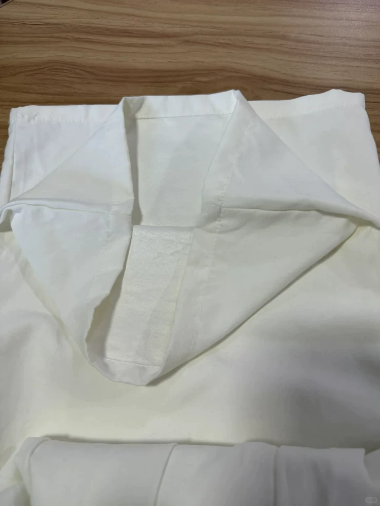 Quần âu lụa băng màu trắng sữa dành cho nữ, kiểu dáng mùa hè mới, cỡ lớn, lưng cao, dáng suôn, tôn dáng, quần Yamamoto ống rộng.