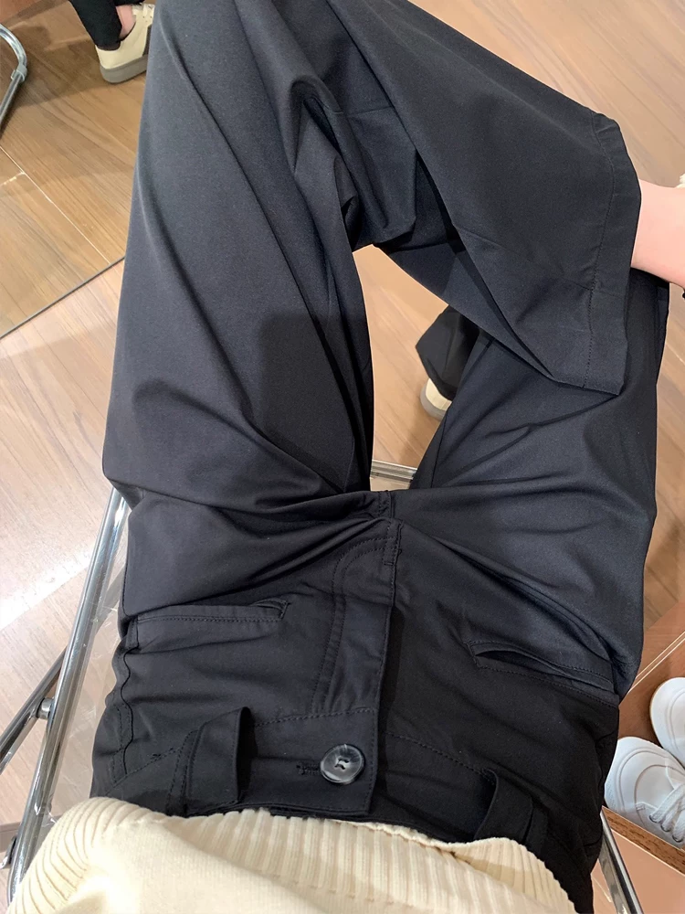 Quần âu nữ, dáng thu, dáng quả lê, quần âu, size lớn, lưng cao, che hông, dáng suôn, tôn dáng, quần ống rộng hẹp