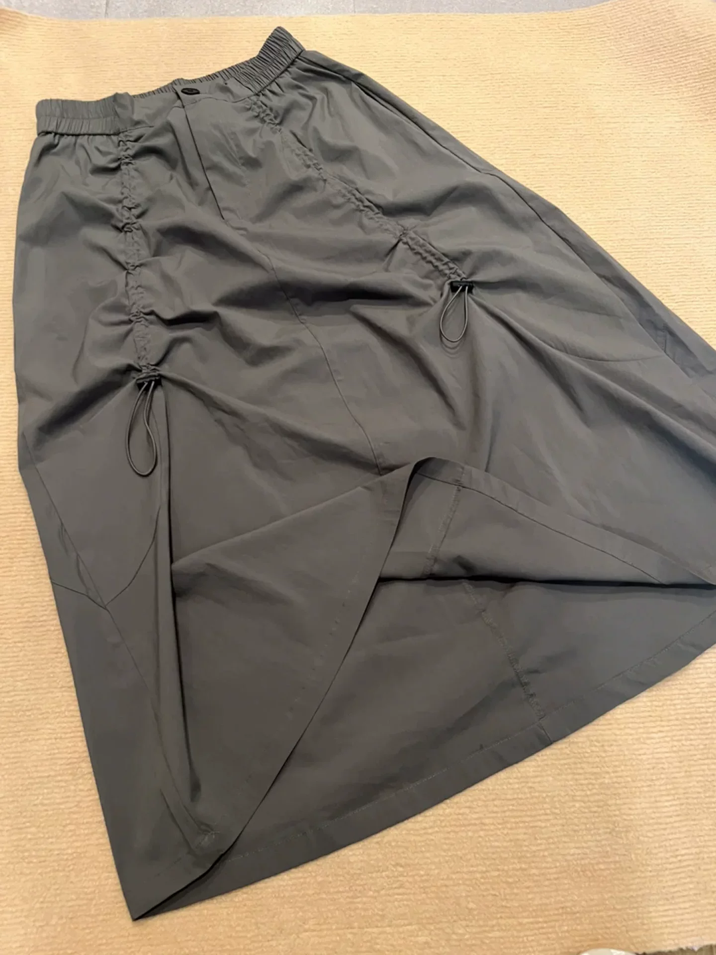 Váy công sở cổ điển kiểu Mỹ dành cho nữ, cỡ lớn mùa hè, lưng cao, che hông, giảm béo, dáng quả lê, váy chữ A