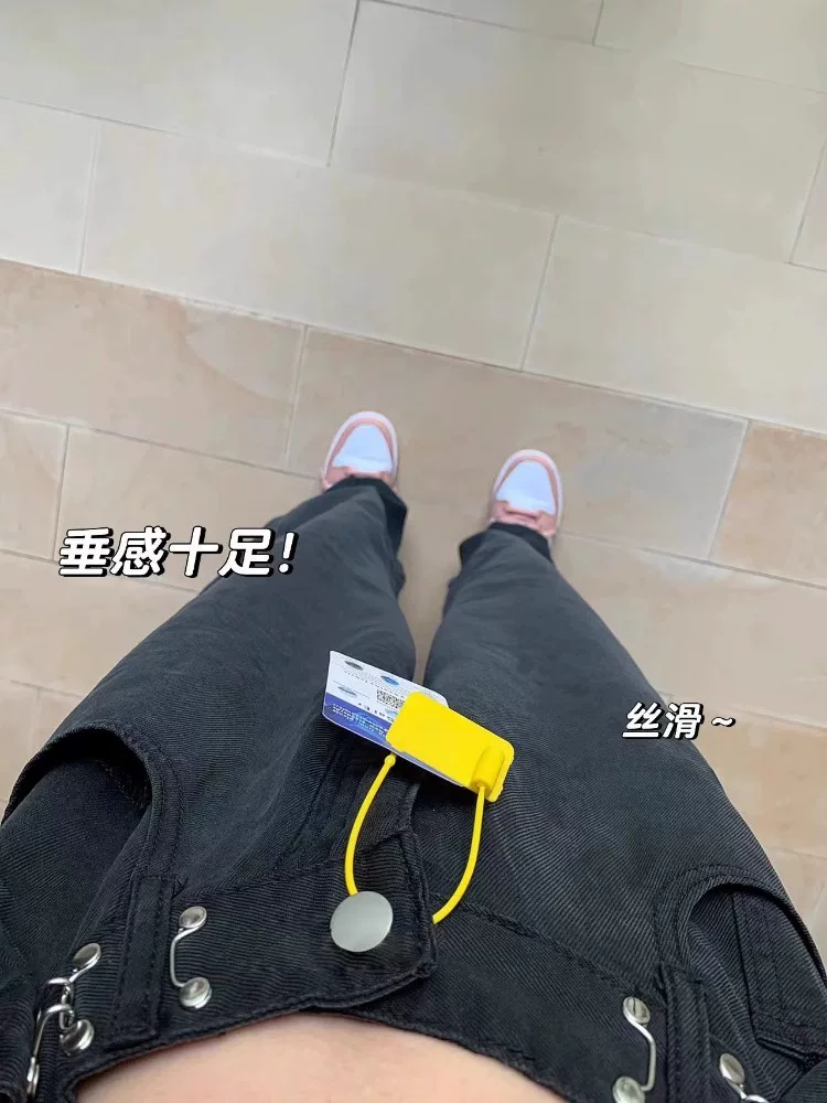 Quần jean ống đứng Tencel dành cho nữ, kiểu dáng mỏng mùa hè, cỡ lớn, lưng cao, dáng rộng, giảm béo, dáng quả lê, quần ống rộng bằng vải lụa băng