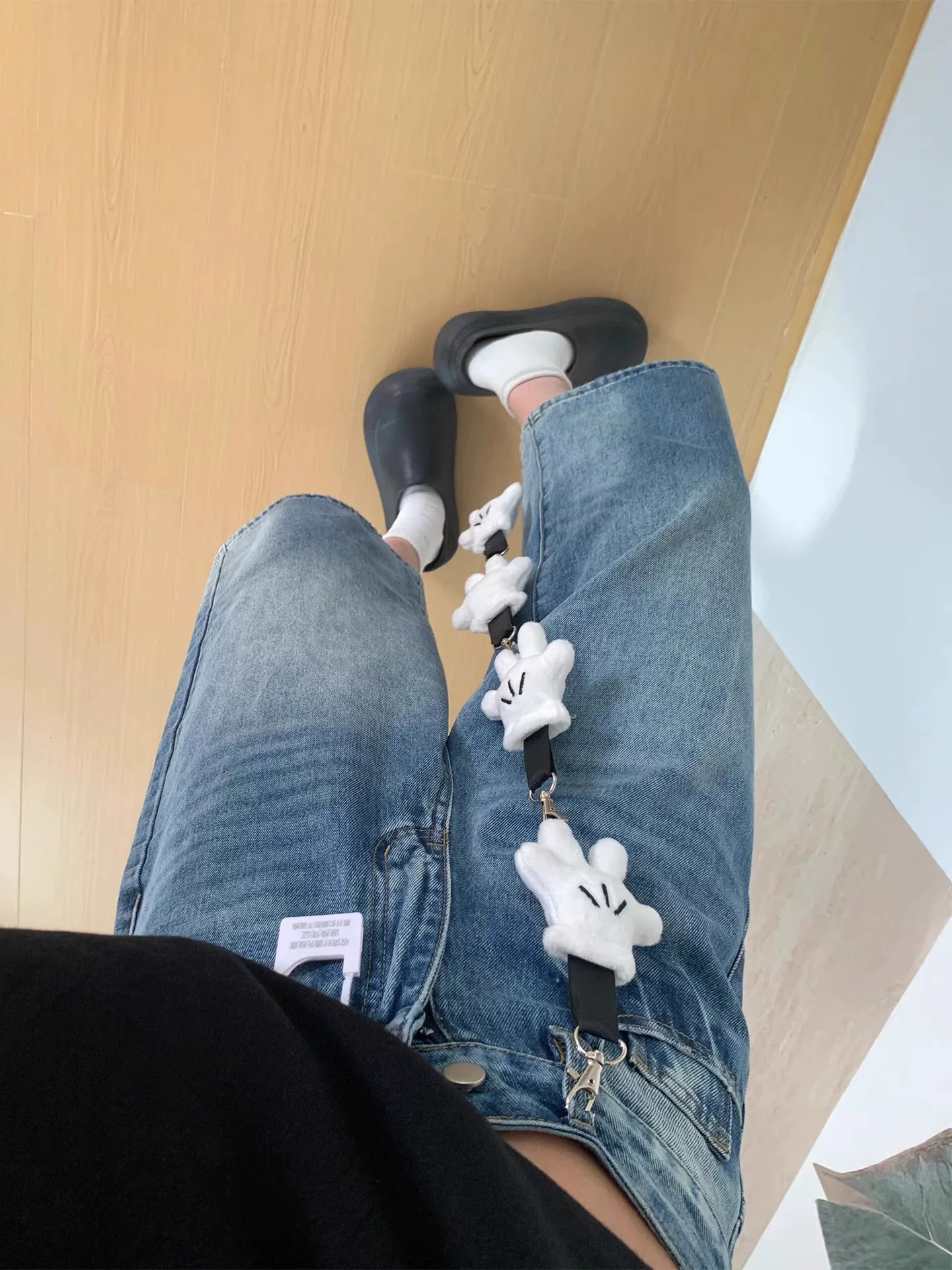 Quần short denim bảy điểm dáng quả lê dành cho nữ, kiểu dáng mỏng mùa hè, cỡ lớn, lưng cao, dáng rộng, giảm béo, quần dài vừa phải ống rộng
