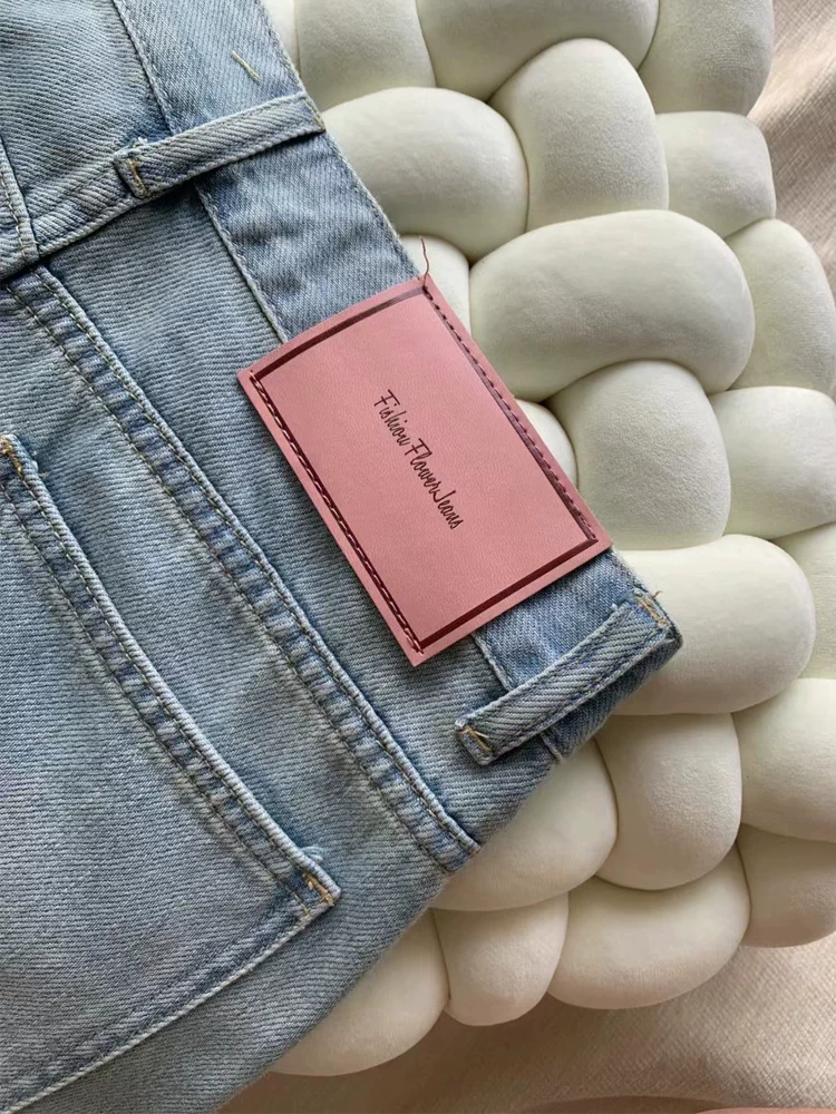 Quần jean ống đứng màu xanh nhạt dành cho nữ, size lớn mùa hè, cạp cao, dáng rộng, tôn dáng, chất liệu Tencel mềm mại, quần dài ống rộng