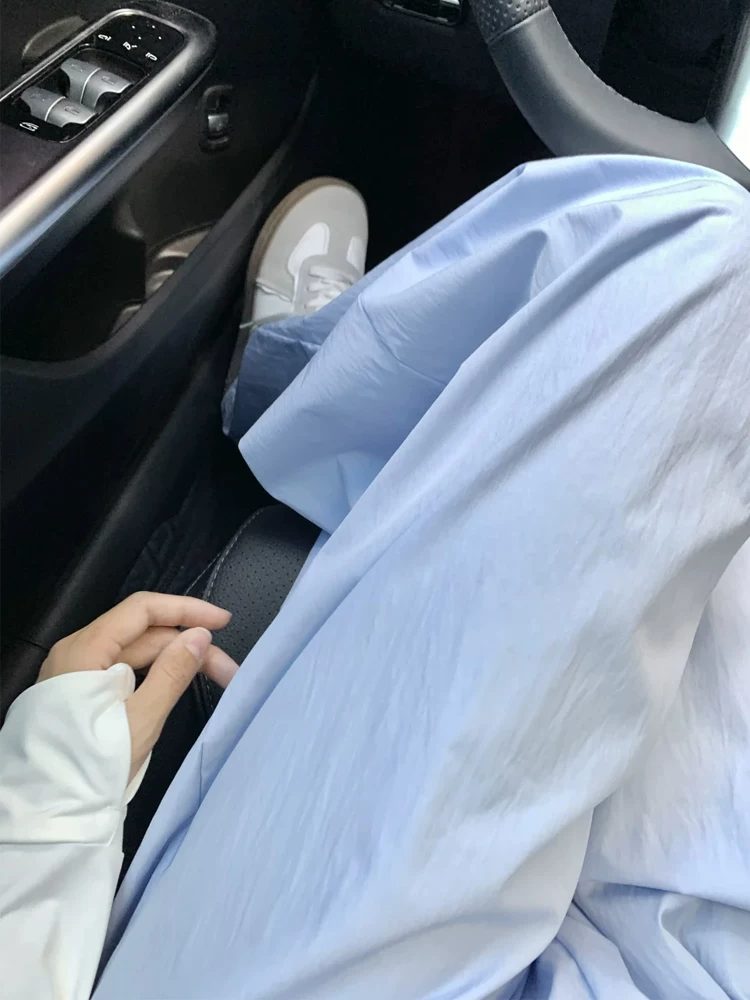 Quần Yamamoto nữ phong cách thường ngày mùa hè 2025, size lớn, cạp cao, dáng suôn, tôn dáng, chất liệu có vân, quần ống rộng