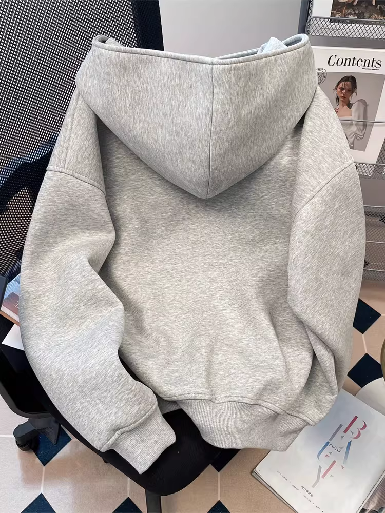 Áo len in hình mèo độc đáo dành cho nữ, phong cách cổ điển sang trọng mùa thu đông phong cách Hồng Kông, áo cardigan ấm áp lót lông cừu