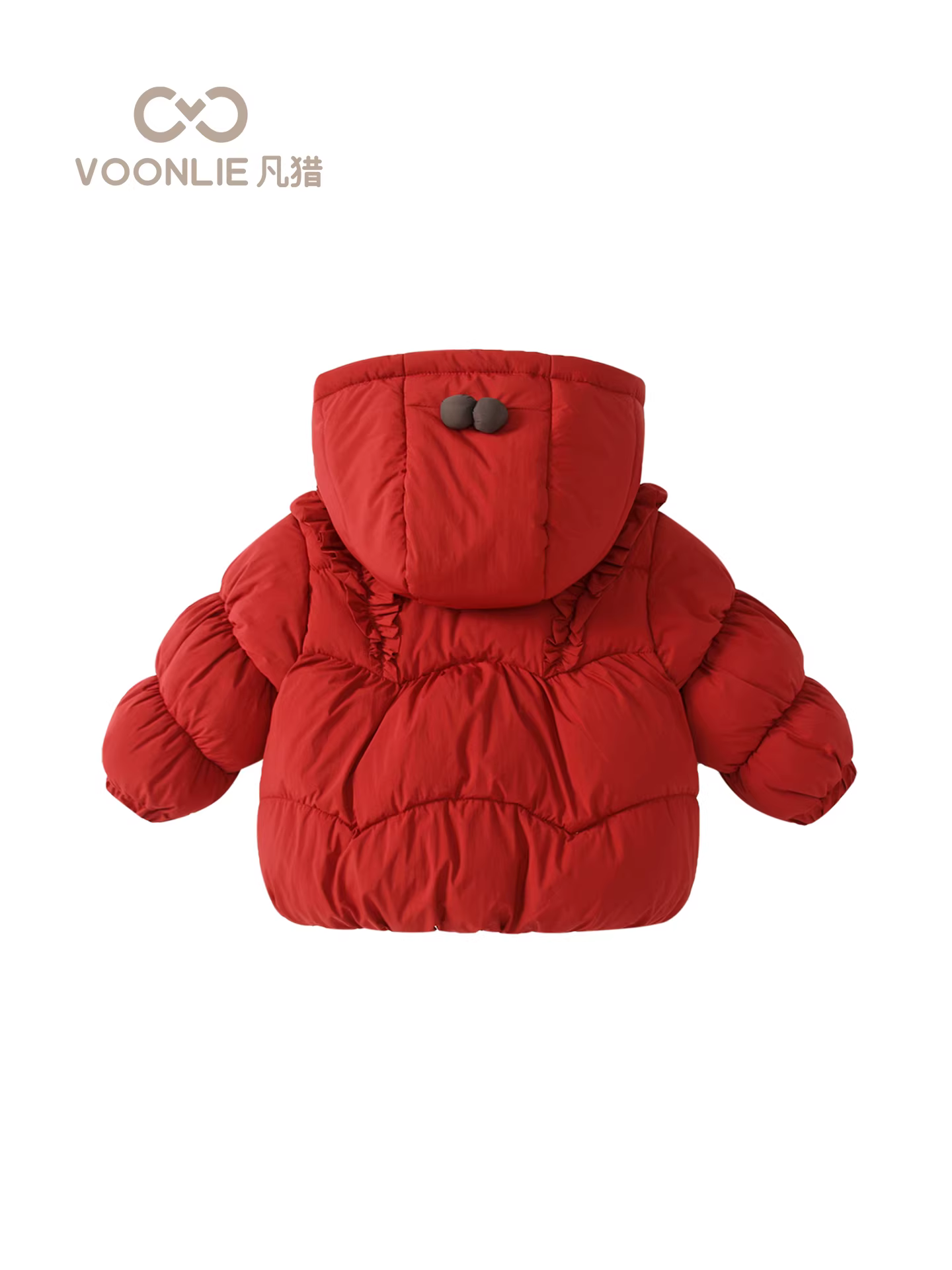 Áo khoác mùa đông bằng cotton cho bé gái Fanhai, áo khoác bông ấm áp có lớp lót lông cừu thời trang, áo khoác có mũ cho trẻ em mùa đông