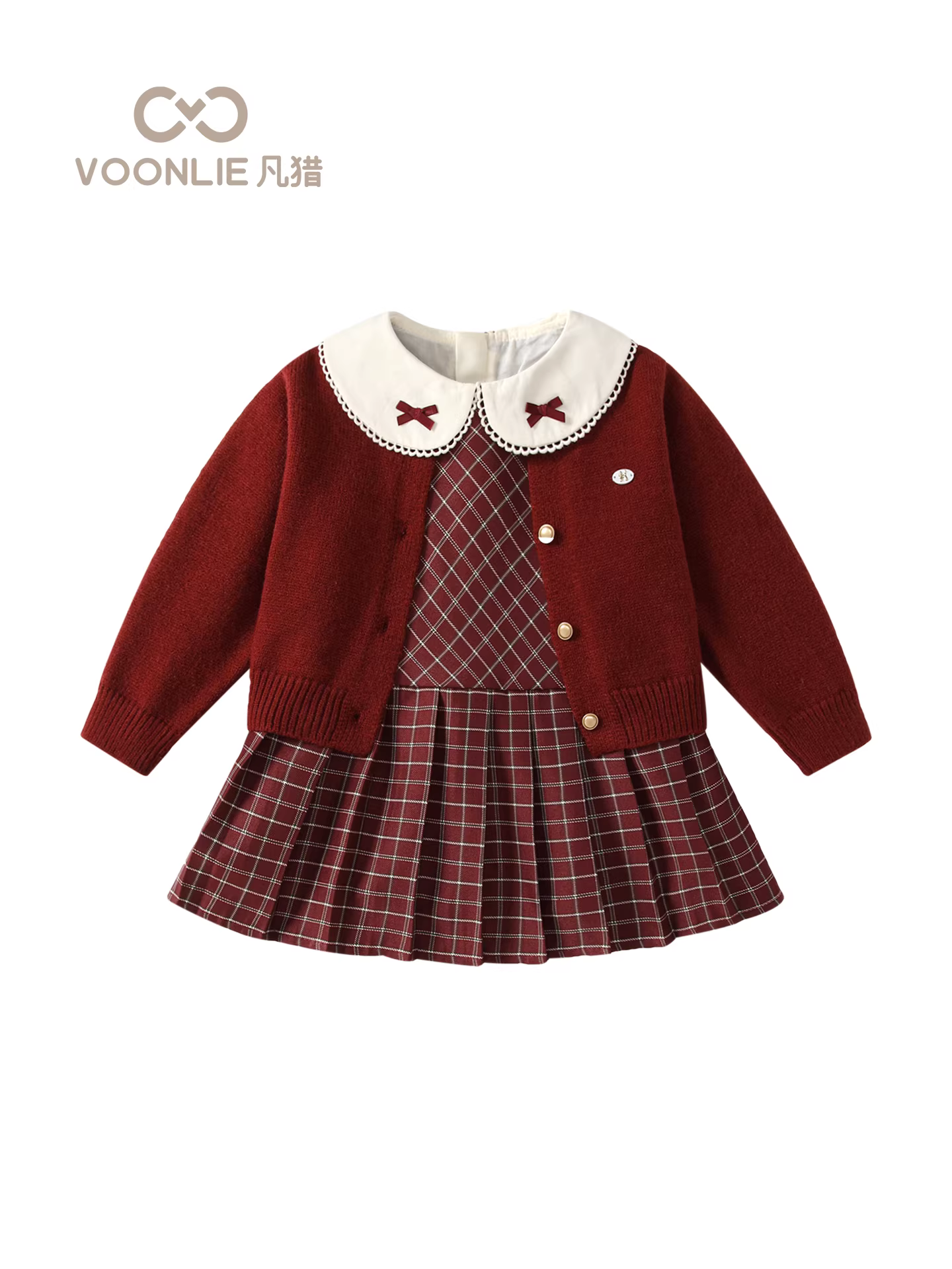 Váy bé gái Fanhai Váy công chúa thời trang mùa thu Váy công chúa cho bé một tuổi Trang phục dự tiệc sinh nhật Xuân Thu