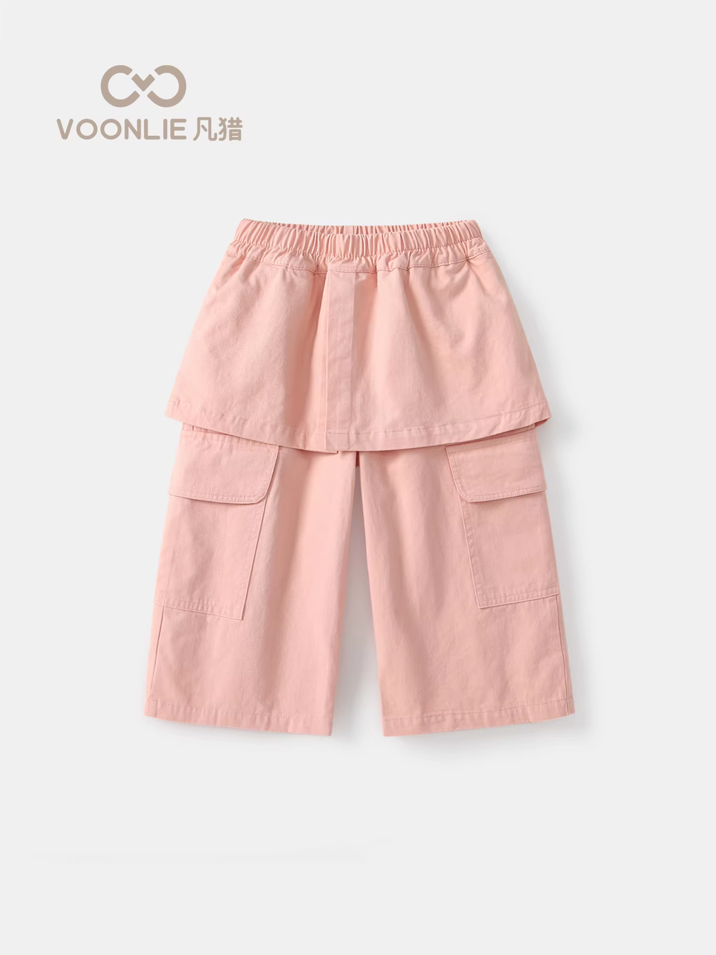 Quần Bé Gái Fanhle Thu Đông 2025 Phong Cách Mới Quần Thời Trang Trẻ Em Quần Cargo Cho Bé Xuân Thu