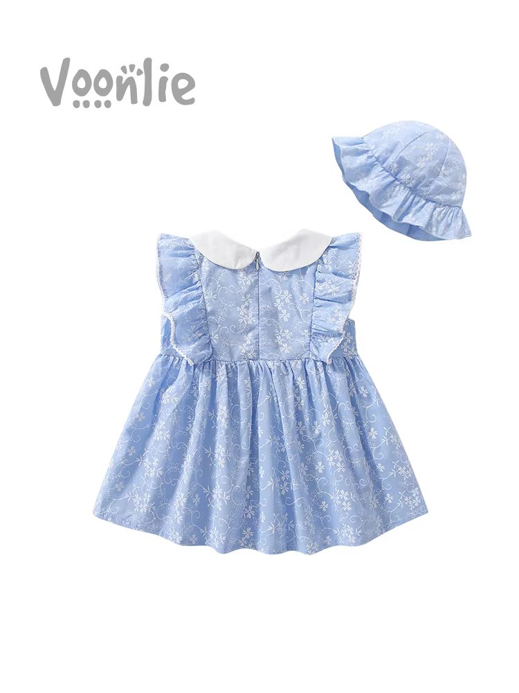 Váy hè bé gái Fanli 2025, váy công chúa trẻ em mới, váy bé gái sinh nhật 1 tuổi, váy hè cho bé