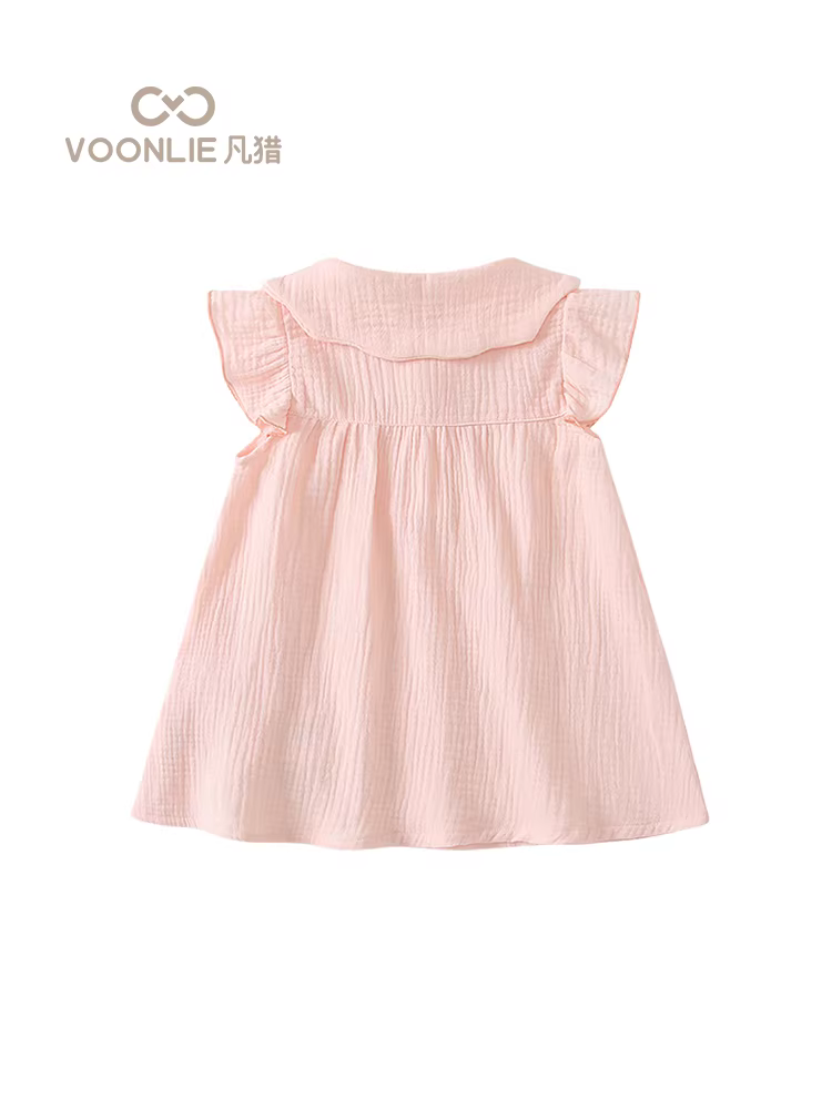 Váy bé gái Fanli mùa hè 2025 kiểu mới thời trang, váy công chúa bé gái, váy bé gái mặc hè