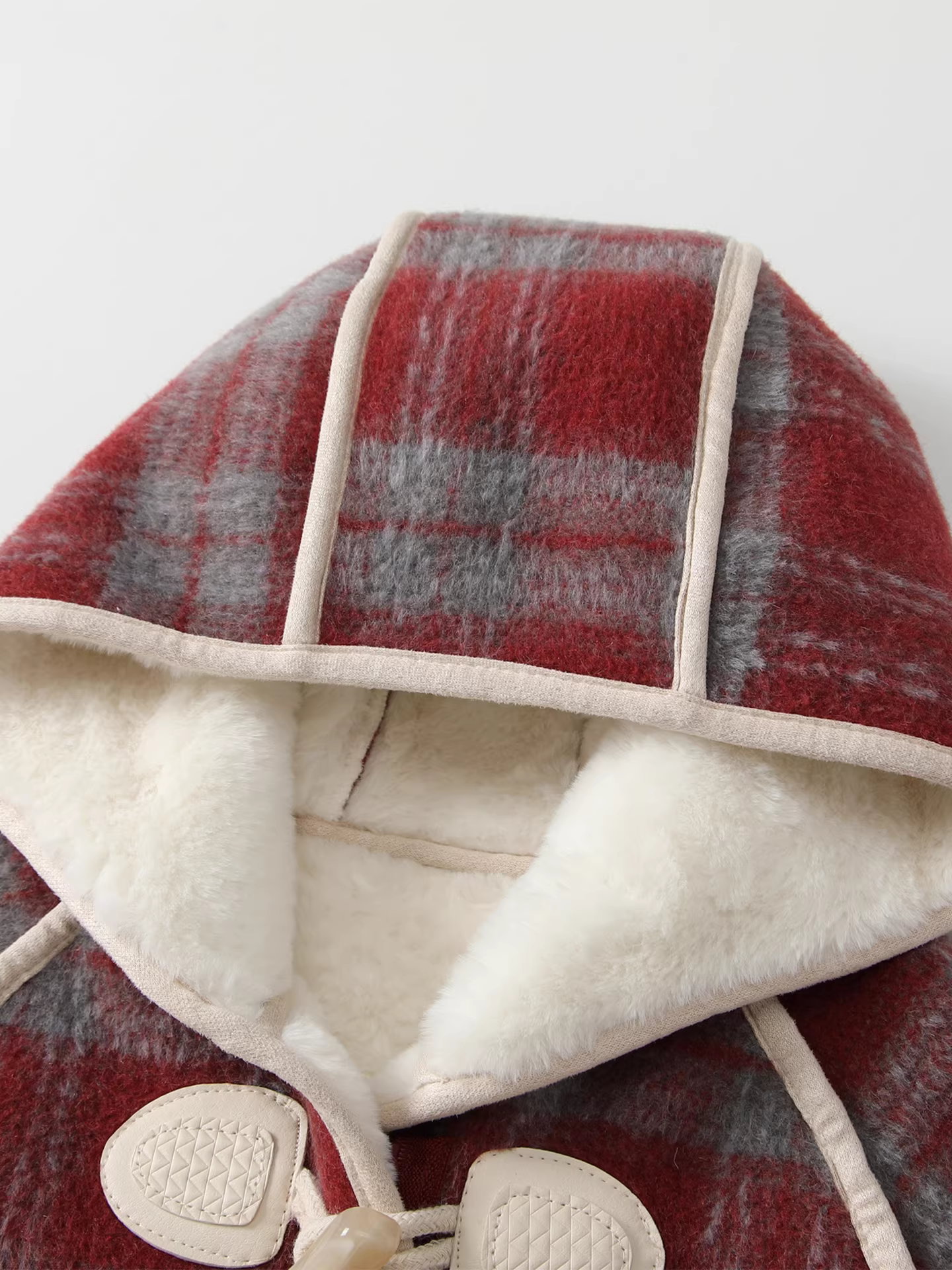 Áo khoác mùa đông Fanhle cho bé gái 2025, kiểu dáng thời trang mới, áo khoác dày bằng cotton có lớp lông cừu cho bé gái, áo có mũ trùm đầu cho mùa đông