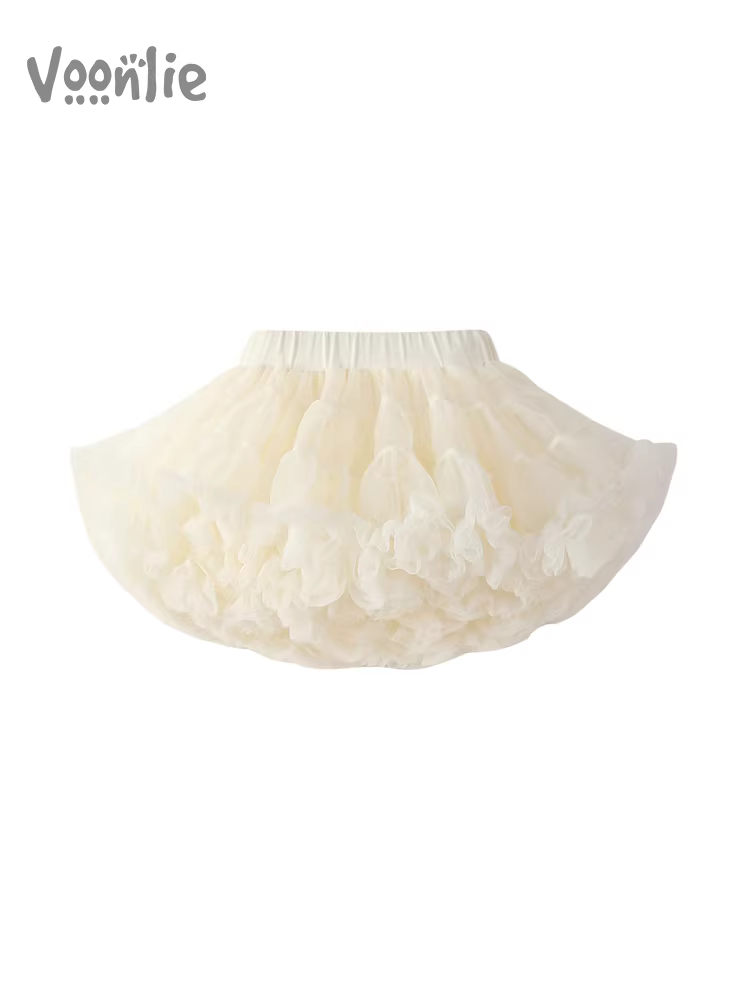 Váy bé gái hè 2025 kiểu mới thời trang, váy tutu lưới trẻ em, váy tutu bé gái, đầm hè bé gái