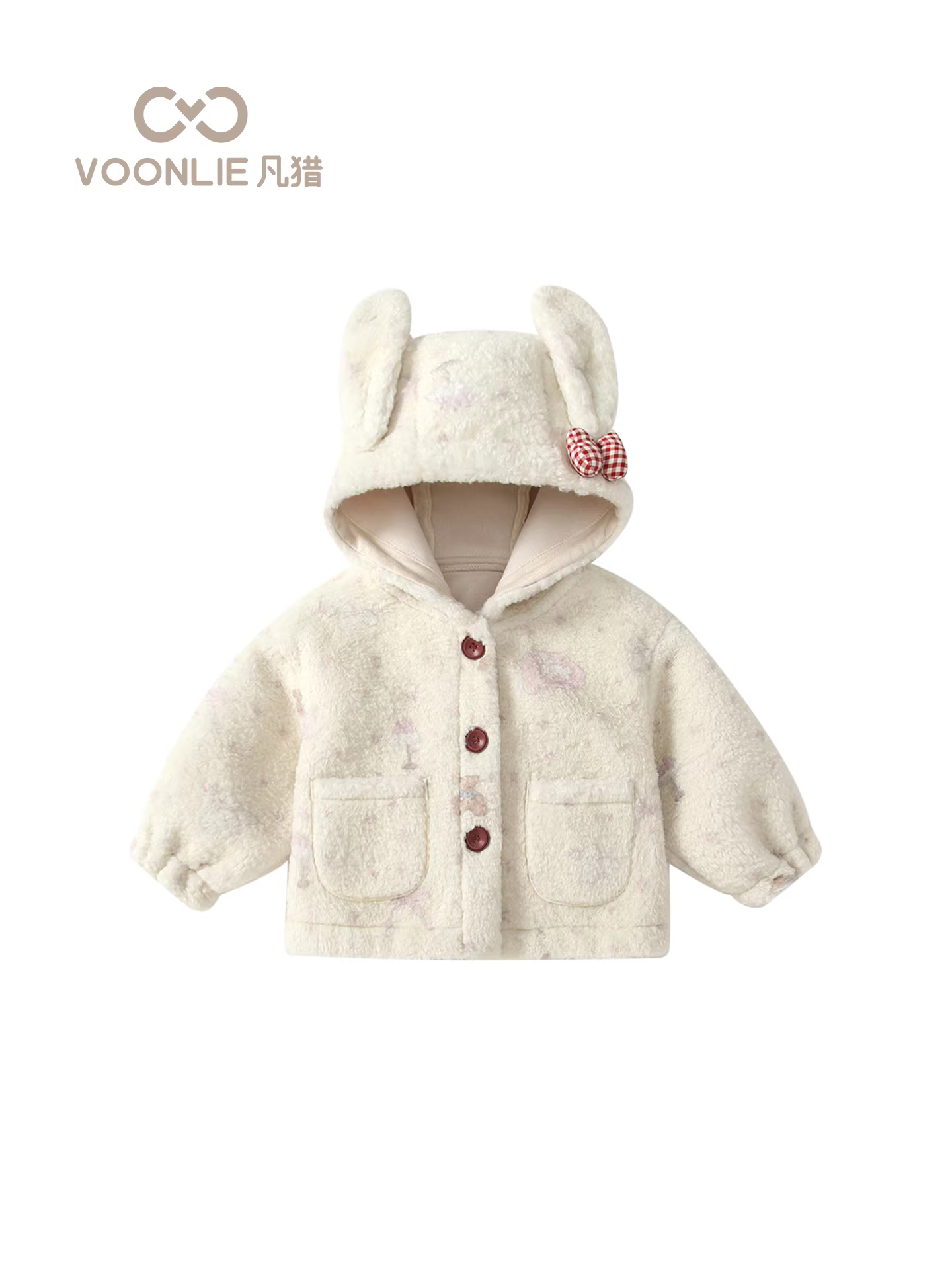 Áo khoác lông thú mùa đông cho bé gái 2025, kiểu dáng thời trang mới, áo ấm có mũ đa năng cho bé