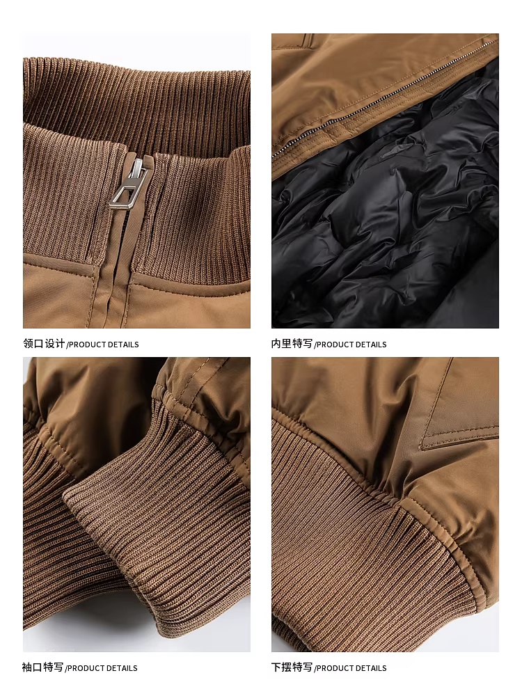 Wukong có sẵn áo khoác phao cổ đứng mùa đông 90% lông vũ trắng dành cho nam và nữ, áo khoác giữ ấm và chống lạnh thời trang dành cho cặp đôi.