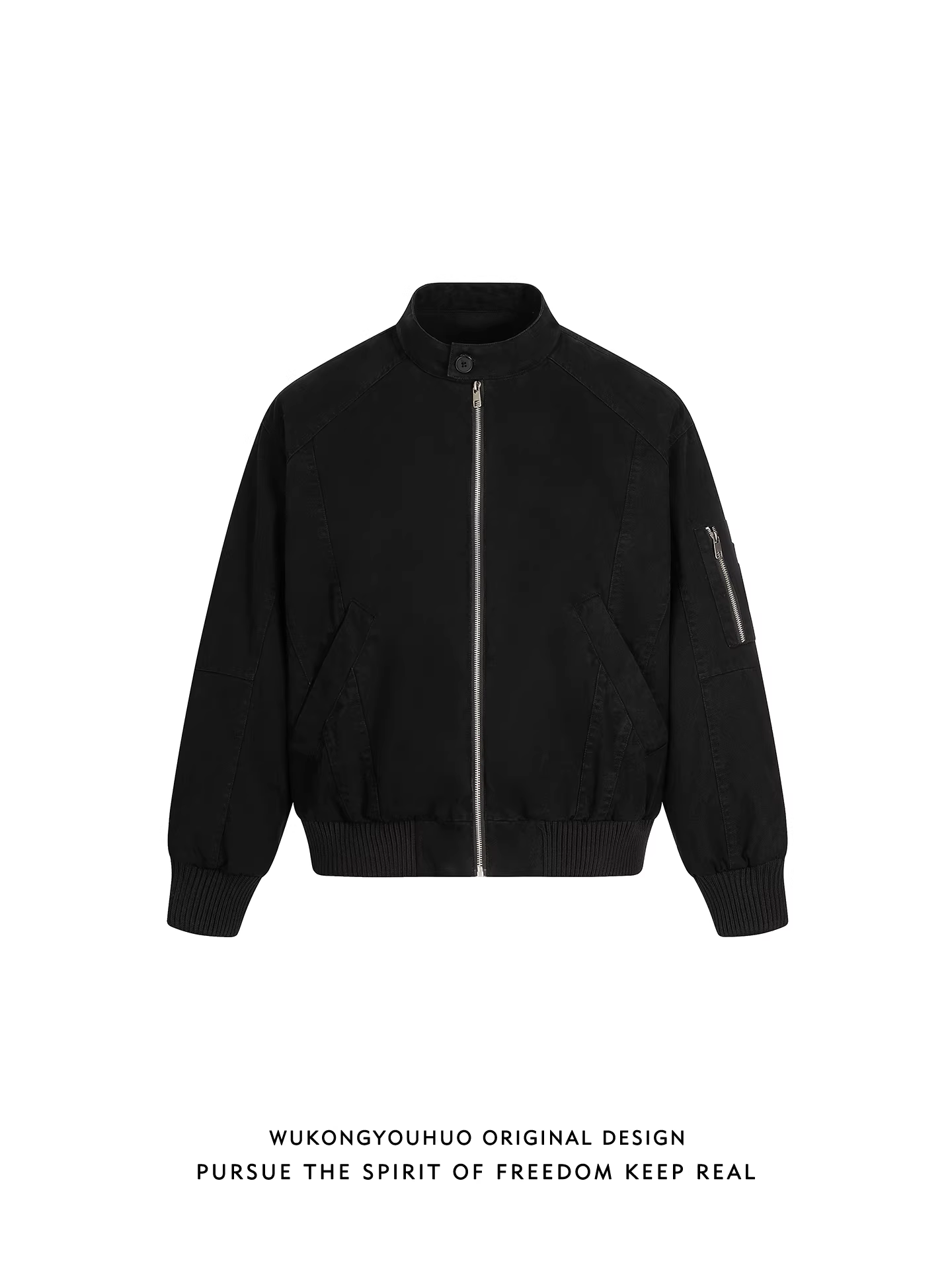 Wukong có sẵn áo khoác phao kiểu Mỹ, thiết kế phá cách, đã qua xử lý giặt mềm, 90% lông vũ, dành cho nam, áo khoác mùa đông thời trang, chất liệu canvas ấm áp và chống lạnh.