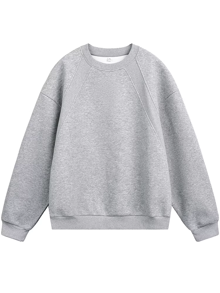 Wukong có sẵn áo thun kiểu Mỹ phối vải nặng ký, thời trang đường phố unisex, rộng rãi và đa năng, kiểu dáng hộp, cổ tròn.