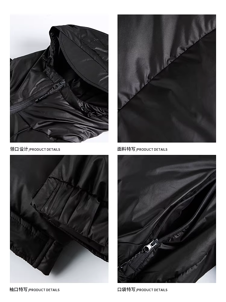 Wukong có sẵn áo khoác ngoài chống gió và chống nước 80% lông vũ trắng dành cho nam và nữ, áo khoác ấm áp thời trang mùa đông dành cho cặp đôi.