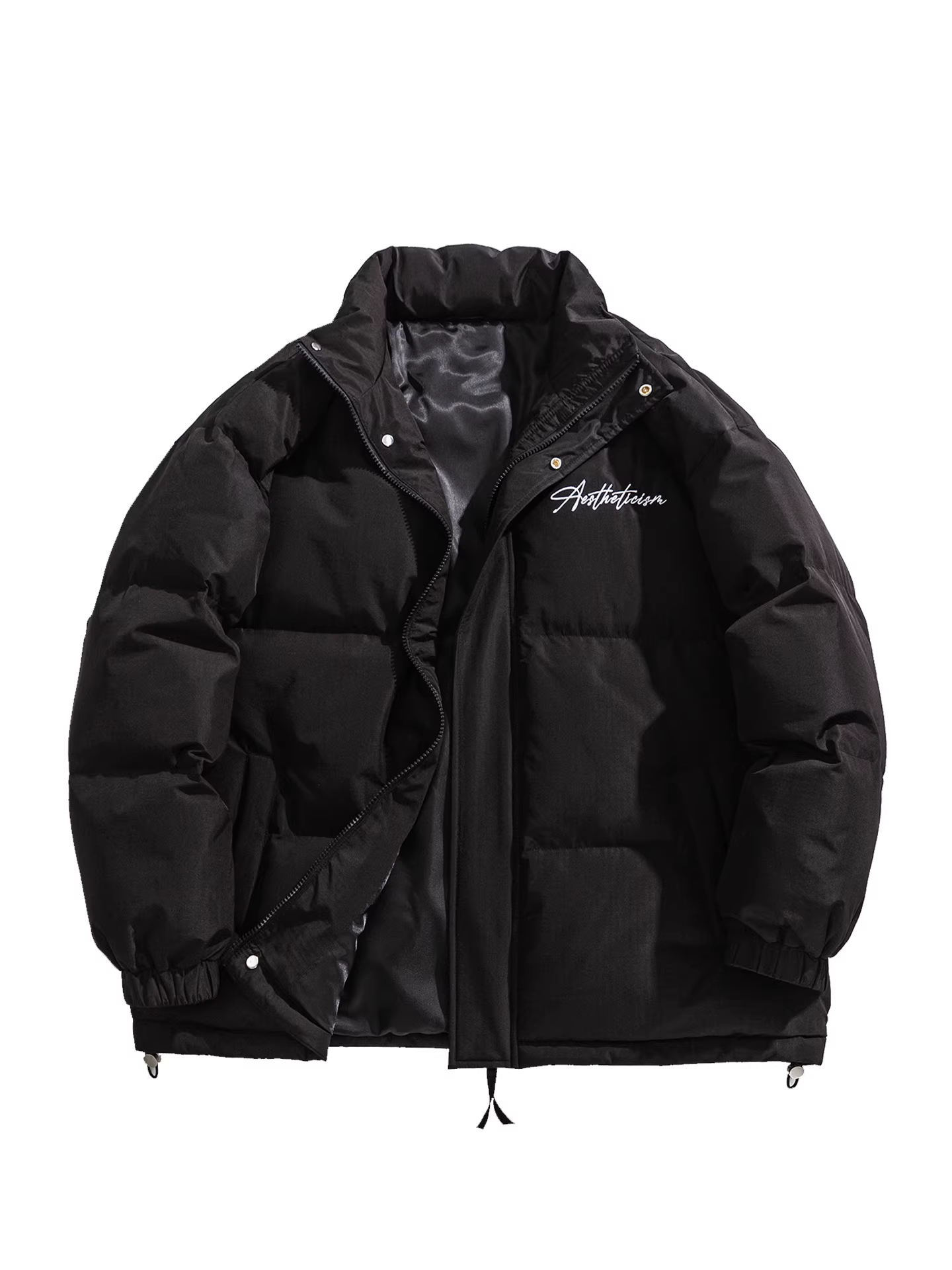 Wukong có sẵn quần áo mùa đông đơn giản, thêu họa tiết thời thượng, chất liệu cotton dày dặn dành cho nam và nữ, áo khoác cotton ấm áp, kiểu dáng rộng rãi, đa năng, phong cách retro dành cho cặp đôi.