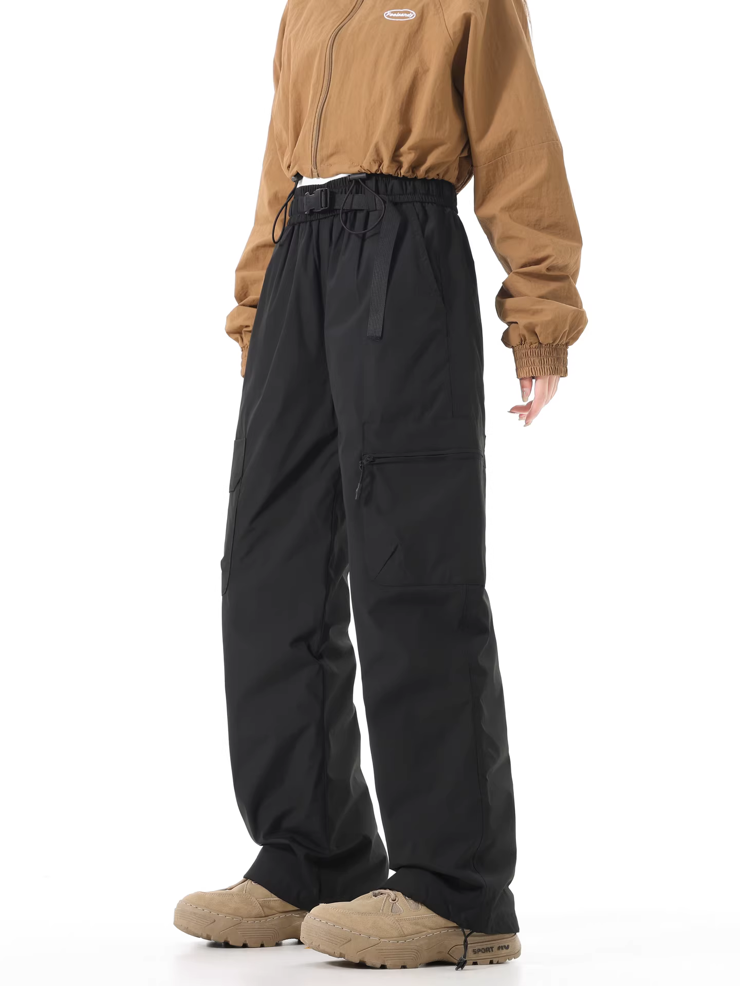 Ngộ Không có sẵn quần chiến thuật thời trang, chống gió và chống thấm nước dành cho nam, quần mùa đông cổ điển, lót lông cừu 90%, chống lạnh và giữ ấm.