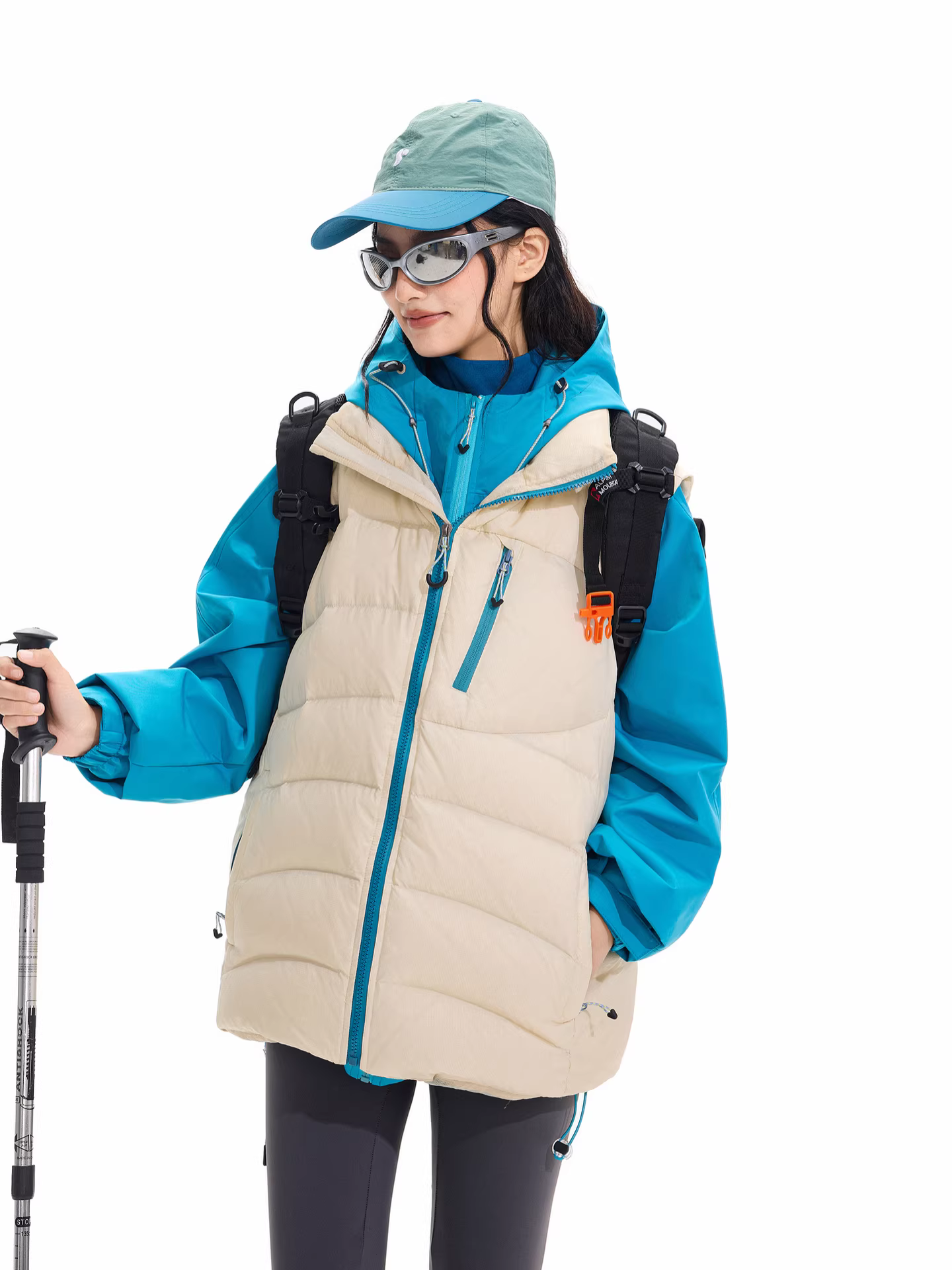 Wukong có sẵn áo khoác phao nhẹ mùa đông 90% lông vịt dành cho nam và nữ, áo khoác ngoài thời trang cặp đôi, áo khoác ấm.