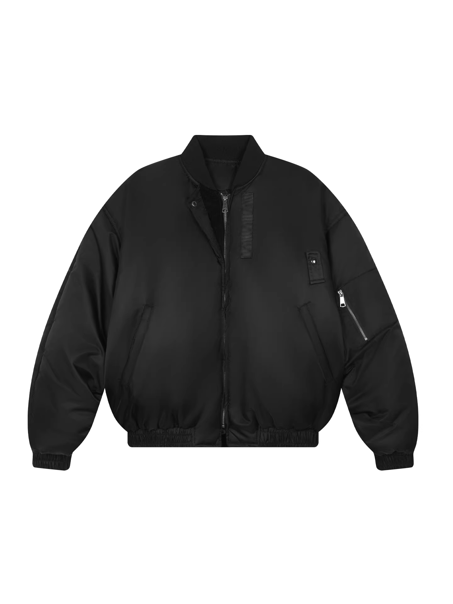 Áo khoác bóng chày dày dặn màu trơn phong cách hip-hop Âu Mỹ của Wukong, chất liệu cotton, dành cho nam và nữ, kiểu dáng thời trang, rộng rãi, ấm áp, kiểu phi công.