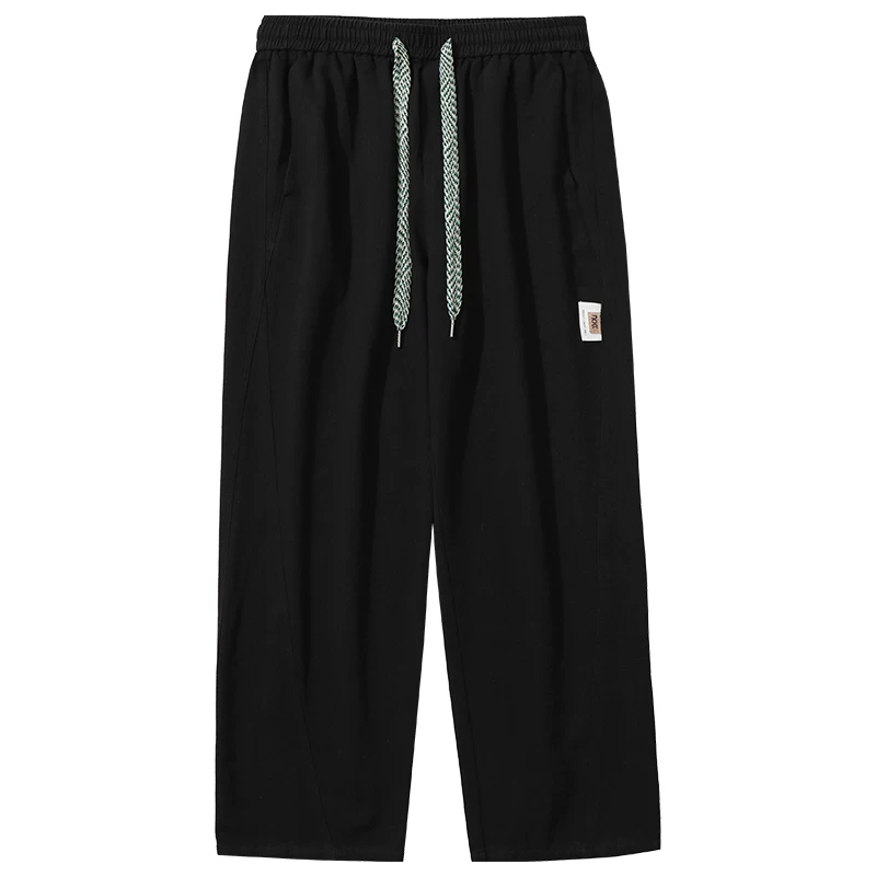 Wukong có sẵn quần cargo ống thẳng phong cách retro Nhật Bản dành cho nam, kiểu dáng thời trang đường phố, rộng rãi, thoải mái, đa năng, quần dài.