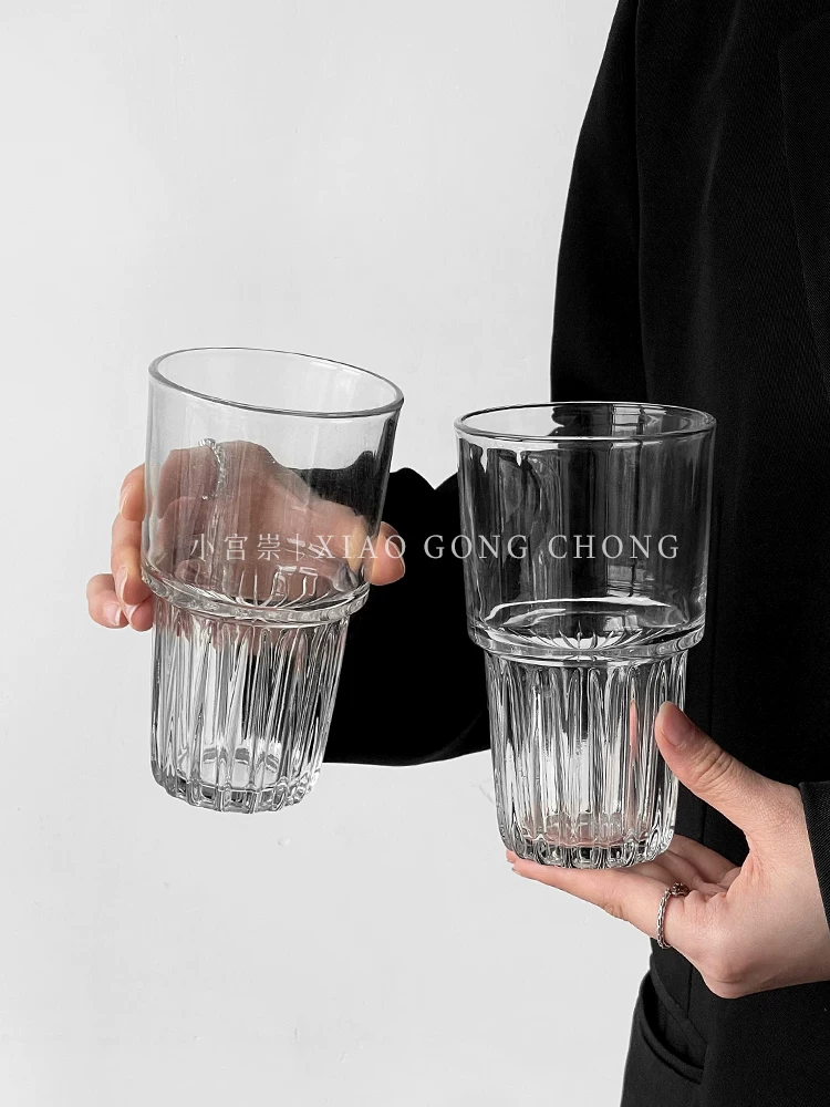 Quán cà phê sử dụng cốc Americano đá, cốc latte pha lạnh, cốc nước, cốc đồ uống lạnh, cốc nước ép, cốc đồ uống, cốc thủy tinh.