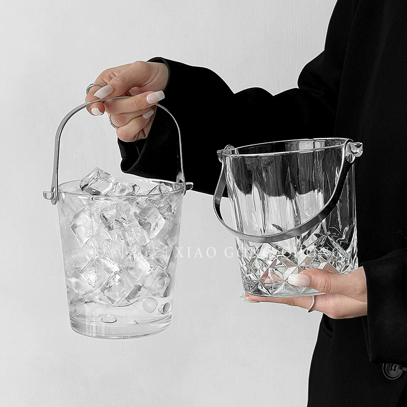 Kẹp đá miễn phí, xô đá di động, xô đựng trà trái cây, xô vui vẻ dã ngoại ngoài trời mùa hè, xô đựng bia lạnh