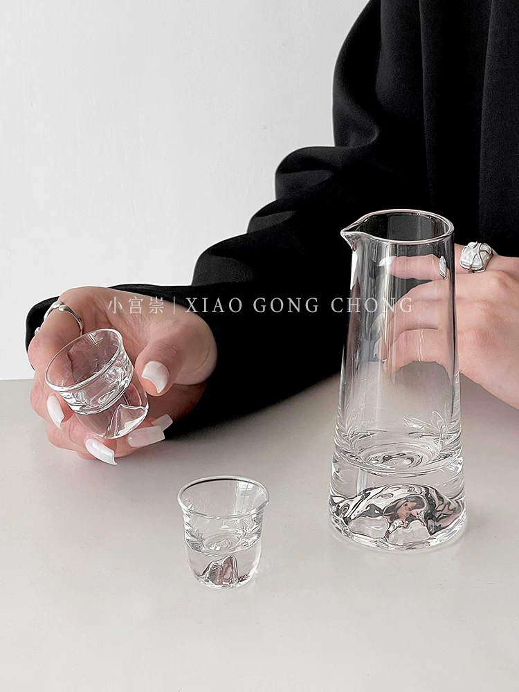 Cốc ngắm núi đã qua sử dụng, cốc rượu nhỏ bằng thủy tinh pha lê, cốc rượu trắng, cốc rượu sake, cốc rượu shot, cốc chủ, cốc trà, cốc nếm thử.