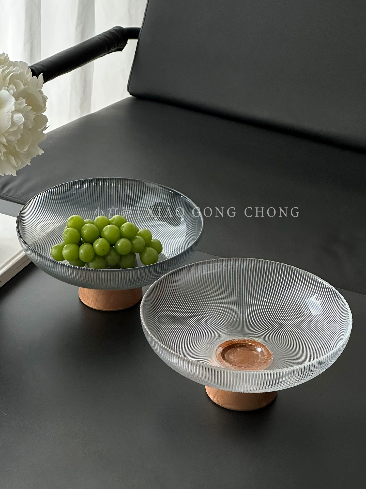 Đĩa đựng trái cây cao cấp, sang trọng, dùng cho bàn cà phê gia đình, đĩa đựng hoa quả khô bằng thủy tinh cao cấp, đĩa đựng kẹo và đồ ăn nhẹ dung tích lớn, vật trang trí để bàn.