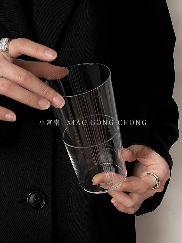 Cốc thủy tinh siêu mỏng kiểu Nhật Kimura, cốc nước khắc tay, cốc bia, cốc cocktail, cốc rượu gia dụng, ly highball