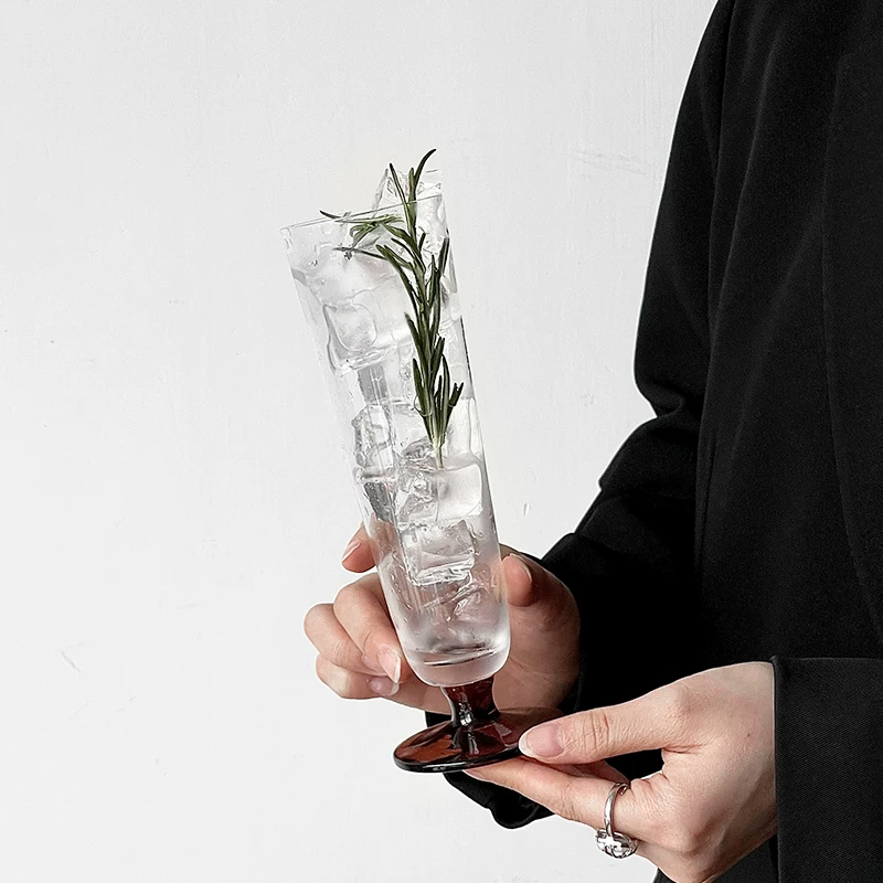 Ly rượu hổ phách độc đáo, ly rượu sâm banh kiểu dáng thời trang và độc đáo, ly rượu vang đỏ, ly sinh tố, ly nước ép, cốc thủy tinh