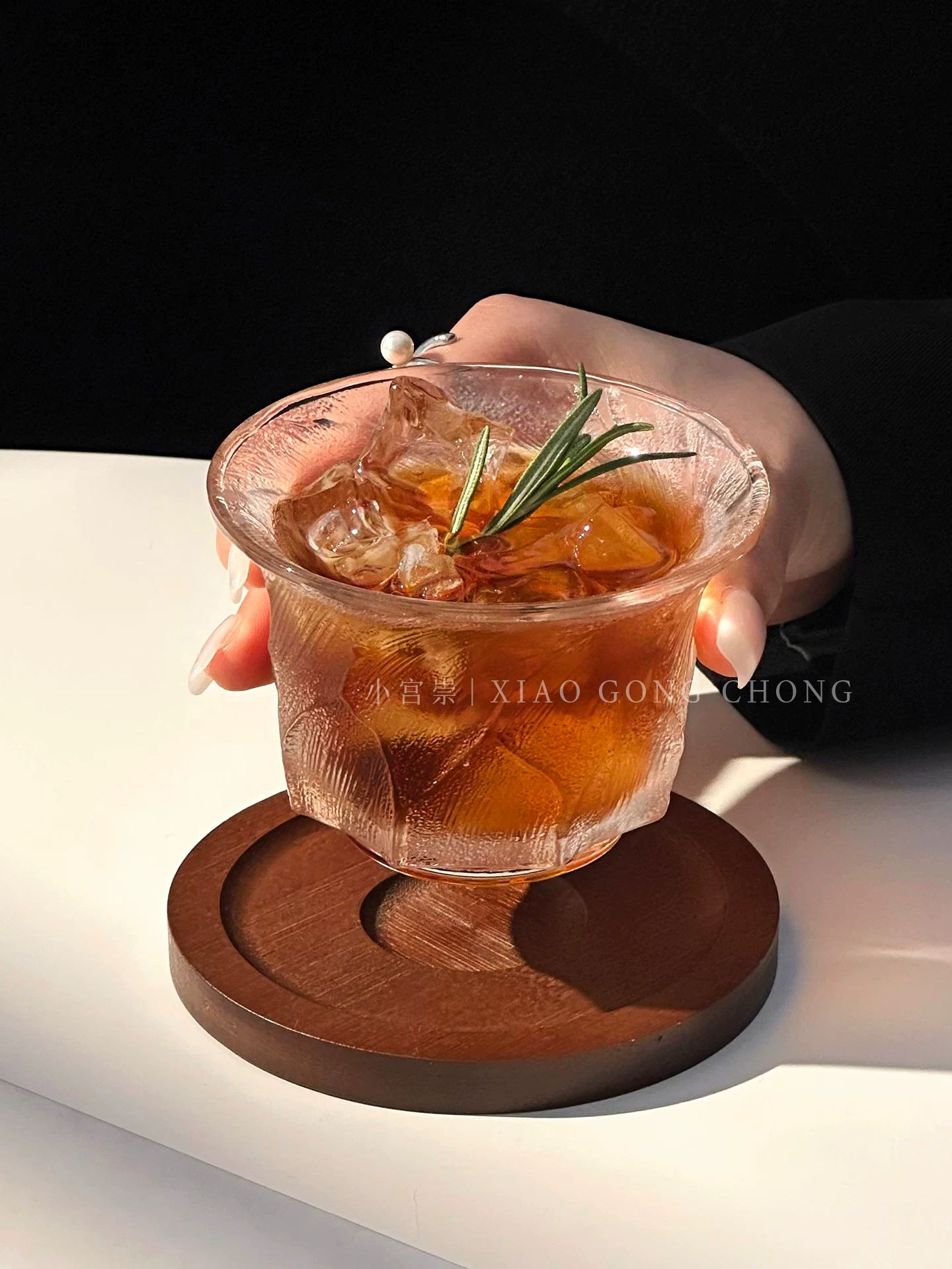 Ly cà phê đá kiểu cổ điển, ly đá cao cấp, ly latte đá Mỹ, ly uống nước lạnh gia dụng, ly nước ép