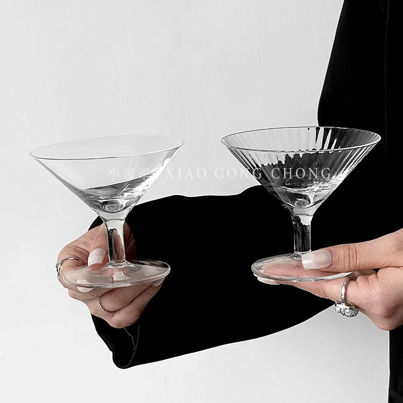 Ly cocktail kiểu Nhật, ly martini sáng tạo, ly trumpet, ly uống nước, cốc miệng rộng, cốc trà đặc biệt