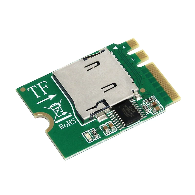 Giao diện wifi của card mạng không dây NGFF M.2 A/E KEY tới TF SDHC TF hỗ trợ thẻ chuyển đổi có thể tráo đổi nóng