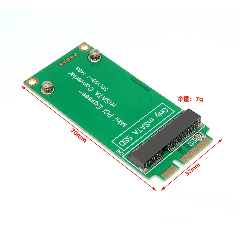 Thích hợp cho máy tính ASUS, thẻ chuyển đổi mSATA SSD sang SATA Mini PCIE SSD. Vui lòng chú ý đến điều này trước khi mua.